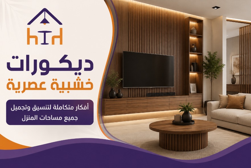 ديكورات خشبية عصرية: أفكار متكاملة لتنسيق وتجميل جميع مساحات المنزل
