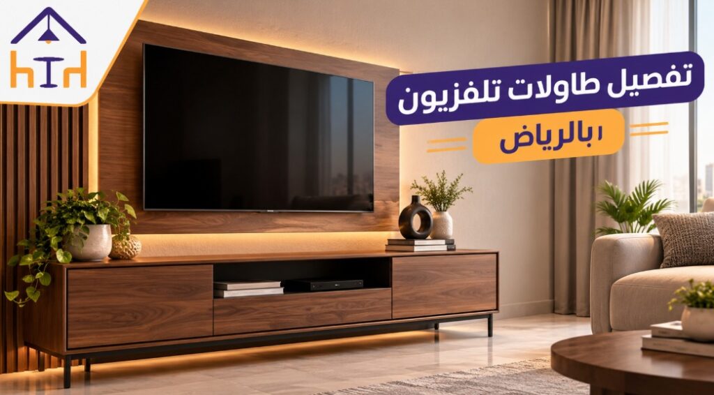 تفصيل طاولات تلفزيون بالرياض: تصاميم عصرية تناسب ديكور منزلك